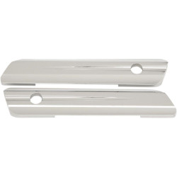 PartzBiz HD DS35011087 - Drag Chrome Saddlebag Hinge Billet Latch Covers สำหรับ Harley 14-16 Touring | 3501-1087 PartzBiz HD DS35011087 - Drag Chrome Saddlebag Hinge Billet Latch Covers สำหรับ Harley 14-16 Touring | 3501-1087