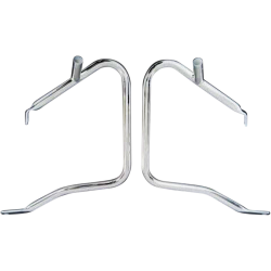 PartzBiz HD DS05051567 - ชุดรองรับ Drag Chrome Saddlebags Guards OE Repl 90200791 Harley Touring 14-Up