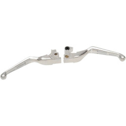 PartzBiz HD DS06100796 - Drag Chrome Slotted Wide Brake Clutch Lever Set Harley Sportster XL 14-17 | 0610-0796 PartzBiz HD DS06100796 - Drag Chrome Slotted Wide Brake Clutch Lever Set Harley Sportster XL 14-17 | 0610-0796
