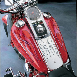 PartzBiz HD DSDS373670 - Drag Chrome Speedometer Speedo Dash Panel Cover Housing Kit 86-90 Harley FX PartzBiz HD DSDS373670 - Drag Chrome Speedometer Speedo Dash Panel Cover Housing Kit 86-90 Harley FX