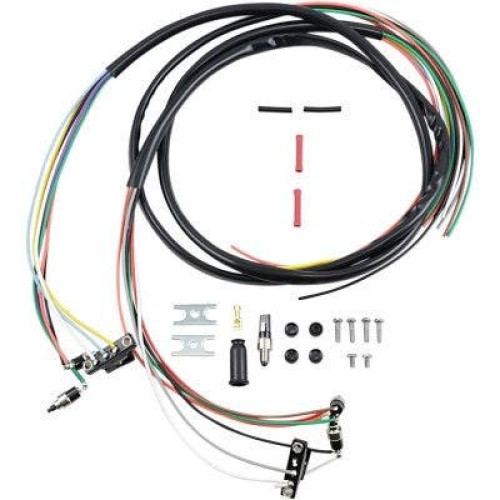 PartzBiz HD: 4418027-Handlebar Wiring Harness Switches Control Harley Ironhead Shovelhead 1973-1981