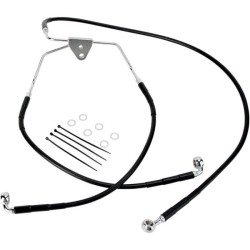 PartzBiz HD DS17412516 - ลากด้านหน้าขยาย +4 สายเบรคไวนิลสีดำสำหรับ Harley 96-07 FLHT/FLHX | พ.ศ. 2284-2516 PartzBiz HD DS17412516 - ลากด้านหน้าขยาย +4 สายเบรคไวนิลสีดำสำหรับ Harley 96-07 FLHT/FLHX | พ.ศ. 2284-2516