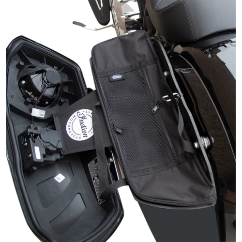 PartzBiz HD: 4417958-Drag Heavyweight Hard Saddlebag Liners Indian Touring Models 14-Up