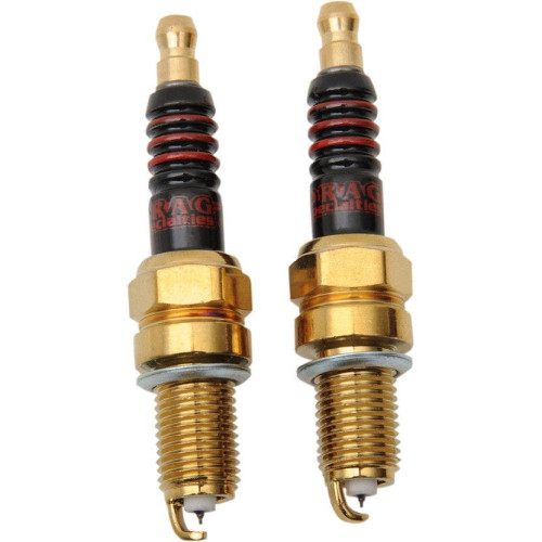 PartzBiz HD: 4417932-Drag Iridium Spark Plugs Pair Harley 99-16 Twin Cam & 86-16 XL Sportster Repl 6R12 