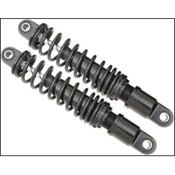 PartzBiz HD DS13101198 - Drag Premium Ride-Height สีดำ 11” สปริงหลังแบบปรับได้ Dyna | 1310-1198