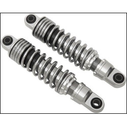 PartzBiz HD DS13101205 - Drag Premium Ride-Height Chrome 12” โช๊คหลังแบบปรับได้ FLH/T | 1310-1205