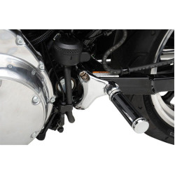 PartzBiz HD DS16200363 - Drag Rear Passenger Footpeg Mounts Chrome Harley Sportster XL 04-13 Repl 49322-04 PartzBiz HD DS16200363 - Drag Rear Passenger Footpeg Mounts Chrome Harley Sportster XL 04-13 Repl 49322-04
