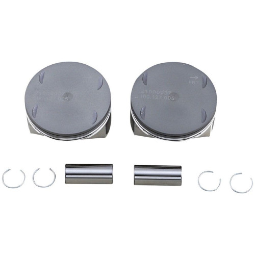 PartzBiz HD: 4417712-Drag Replacement Coated Piston Kit 3.947 Bore Harley Milwaukee Eight 107 17-Up