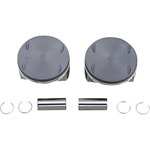PartzBiz HD: 4417718-Drag Replacement Coated Piston Kit Std Bore Harley Milwaukee Eight 114 17-Up