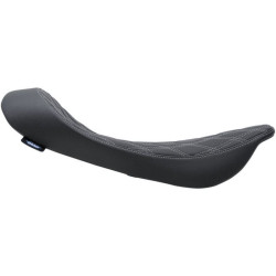 PartzBiz HD DS08011156 - Drag Specialties 0801-1156 Silver Diamond Stitched Low Pro Solo Seat 99-07 Harley touring road king street glide custom saddle อัพเกรด PartzBiz HD DS08011156 - Drag Specialties 0801-1156 Silver Diamond Stitched Low Pro Solo Seat 99-07 Harley touring road king street glide custom saddle อัพเกรด
