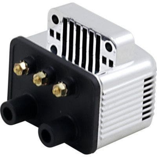 PartzBiz HD: 4417638-Drag Specialties 2102-0415 Chrome Single Output Ignition Coil 12 Volt 3 Ohm 21020415 best buy for fat bob boy slim deluxe heritage davidson miwaukee eight single fire dual plug PartzBiz HD: 4417638-Drag Specialties 2102-0415 Chrome Single Output Ignition Coil 12 Volt 3 Ohm 21020415 best buy for fat bob boy slim deluxe heritage davidson miwaukee eight single fire dual plug