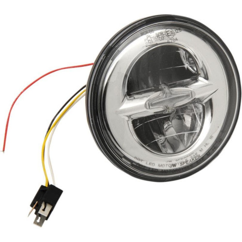 PartzBiz HD: 4417583-Drag Specialties 5 3/4" Reflector Style DOT Light H4 Headlight Harley Metric | 2001-1335