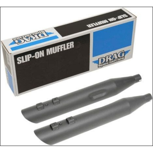 PartzBiz HD: 4417599-Drag Specialties สีดำ 3.5” Slash Down Slip On Mufflers Exhaust Harley 95-16 1801-1184 PartzBiz HD: 4417599-Drag Specialties สีดำ 3.5” Slash Down Slip On Mufflers Exhaust Harley 95-16 1801-1184