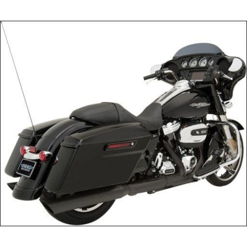 PartzBiz HD: 4417601-Drag Specialties Black 4" Slash Down Slip On Mufflers Exhaust Harley 2017 1801-1190 PartzBiz HD: 4417601-Drag Specialties Black 4" Slash Down Slip On Mufflers Exhaust Harley 2017 1801-1190