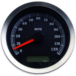 PartzBiz HD DS22100458 - Drag Specialties สีดำ 4 ” Electronic Speedometer Gauge 04-13 Harley-Davidson FLH/T FX XL softail dyna touring โปรแกรมเปลี่ยนมาตรวัดความเร็ววัดระยะทาง PartzBiz HD DS22100458 - Drag Specialties สีดำ 4 ” Electronic Speedometer Gauge 04-13 Harley-Davidson FLH/T FX XL softail dyna touring โปรแกรมเปลี่ยนมาตรวัดความเร็ววัดระยะทาง