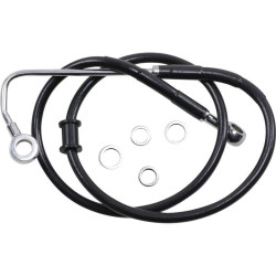 PartzBiz HD DS17415759 - Drag Specialties ชุดสายเบรคเคลือบสีดำ 35-3/4” Harley Softail FLSTC 15-17 อะไหล่ใหม่ที่ดีที่สุด PartzBiz HD DS17415759 - Drag Specialties ชุดสายเบรคเคลือบสีดำ 35-3/4” Harley Softail FLSTC 15-17 อะไหล่ใหม่ที่ดีที่สุด