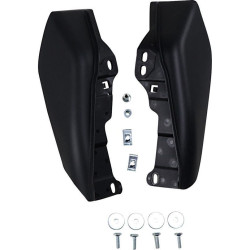 PartzBiz HD DS05040322 - Drag Specialties Black Frame Mounted Engine Heat Deflectors 09-16 Harley Touring 58002-09A 0504-0322 PartzBiz HD DS05040322 - Drag Specialties Black Frame Mounted Engine Heat Deflectors 09-16 Harley Touring 58002-09A 0504-0322