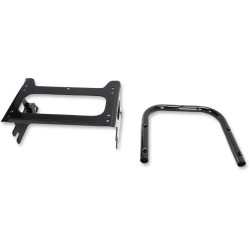 PartzBiz HD DS15100241 - Drag Specialties Black Quick Detach Tour Pak Box Mount for Harley 97-08 FLH/T | 1510-0241 PartzBiz HD DS15100241 - Drag Specialties Black Quick Detach Tour Pak Box Mount for Harley 97-08 FLH/T | 1510-0241