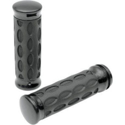 PartzBiz HD DS06300774 - Drag Specialties Black Rubber Hand Grips for Harley Cable Throttle | 0630-0774 PartzBiz HD DS06300774 - Drag Specialties Black Rubber Hand Grips for Harley Cable Throttle | 0630-0774