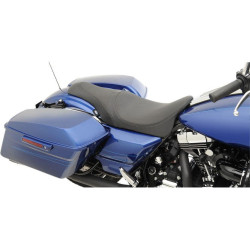 PartzBiz HD DS08011002 - Drag Specialties เบาะ 2-up Black Smooth Stitch Caballero สำหรับ Halrey FLH/T 08-17 | 0801-1002 PartzBiz HD DS08011002 - Drag Specialties เบาะ 2-up Black Smooth Stitch Caballero สำหรับ Halrey FLH/T 08-17 | 0801-1002