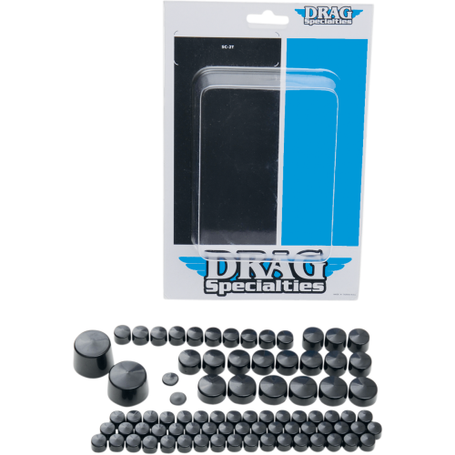 PartzBiz HD: 4417476-Drag Black Standard Engine Trans Primary Bolt Cover Kit Harley Sportster 86-03 | 2401-0715 PartzBiz HD: 4417476-Drag Black Standard Engine Trans Primary Bolt Cover Kit Harley Sportster 86-03 | 2401-0715