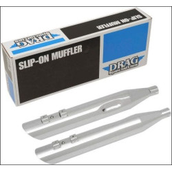 PartzBiz HD DS18011183 - Drag Specialties Chrome 3.5 ” Slash Down Slip On Mufflers Exhaust Harley 95-16 1801-1183 PartzBiz HD DS18011183 - Drag Specialties Chrome 3.5 ” Slash Down Slip On Mufflers Exhaust Harley 95-16 1801-1183