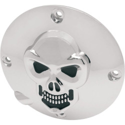 PartzBiz HD DS11070034 - Drag Specialties ฝาครอบ Chrome 3 Hole 3-D Skull Derby Harley Sportster XL 94-03 | 1107-0034 PartzBiz HD DS11070034 - Drag Specialties ฝาครอบ Chrome 3 Hole 3-D Skull Derby Harley Sportster XL 94-03 | 1107-0034