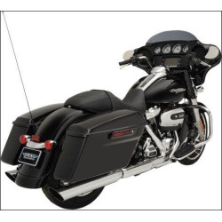 PartzBiz HD DS18011189 - Drag Specialties Chrome 4 ” Slash Down Slip On Mufflers Exhaust Harley 17-19 1801-1189 2017- 2019 18011189 PartzBiz HD DS18011189 - Drag Specialties Chrome 4 ” Slash Down Slip On Mufflers Exhaust Harley 17-19 1801-1189 2017- 2019 18011189