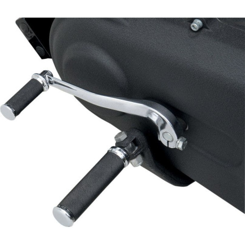 PartzBiz HD: 4417414-Drag Specialties ที่วางเท้าแบบพับได้ Chrome หมุดเท้า Harley Male Mount PartzBiz HD: 4417414-Drag Specialties ที่วางเท้าแบบพับได้ Chrome หมุดเท้า Harley Male Mount