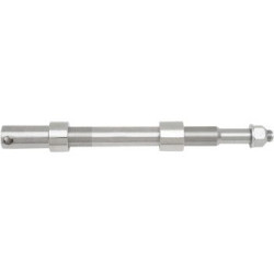 PartzBiz HD DS02140843 - Drag Specialties Chrome Front Axle Kit For Harley Davidson FXDF 08-17 FLD 12-16 PartzBiz HD DS02140843 - Drag Specialties Chrome Front Axle Kit For Harley Davidson FXDF 08-17 FLD 12-16
