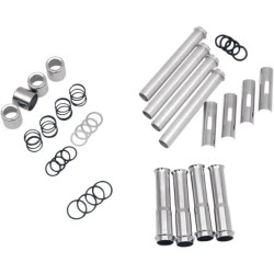 PartzBiz HD DS09280016 - Drag Specialties Chrome Pushrod Tube Cover Kit For Harley Twin Cam 99-16 PartzBiz HD DS09280016 - Drag Specialties Chrome Pushrod Tube Cover Kit For Harley Twin Cam 99-16