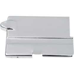 PartzBiz HD DSDS324123 - Drag Specialties Chrome Top Battery Cover Harley Ironhead Sportster XLH 67-78 | DS324123 Repl OEM 66368-67 / 66369-67