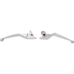 PartzBiz HD DS06100790 - Drag Chrome Wide Blade Clutch Brake Levers 14-16 Harley Touring FLH/T | 0610-0790 PartzBiz HD DS06100790 - Drag Chrome Wide Blade Clutch Brake Levers 14-16 Harley Touring FLH/T | 0610-0790