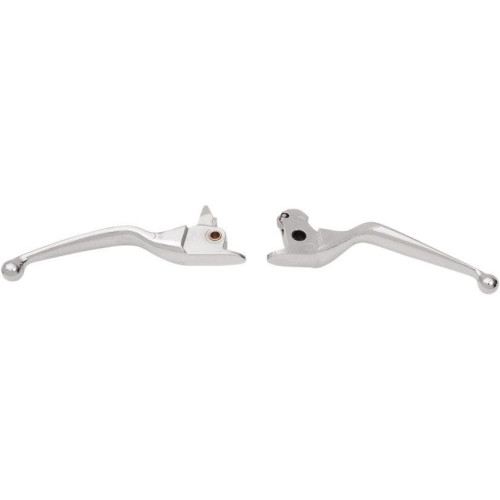 PartzBiz HD: 4417317-Drag Chrome Wide Blade Clutch Brake Levers 14-16 Harley Touring FLH/T | 0610-0790