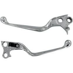 PartzBiz HD DS06100126 - Drag Chrome Wide Brake Clutch Lever Set 96-16 Harley Touring Softail Dyna XL | 0610-0126 PartzBiz HD DS06100126 - Drag Chrome Wide Brake Clutch Lever Set 96-16 Harley Touring Softail Dyna XL | 0610-0126