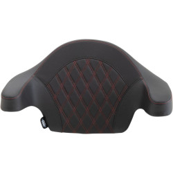 PartzBiz HD DS08220439 - Drag Specialties King Pack Pad Red Double Diamond Harley Touring 14-23 PartzBiz HD DS08220439 - Drag Specialties King Pack Pad Red Double Diamond Harley Touring 14-23