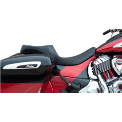 PartzBiz HD DS08102258 - Drag Specialties Low Profile 2-Up Seat Black Diamond Stitch Indian Touring 14-20 PartzBiz HD DS08102258 - Drag Specialties Low Profile 2-Up Seat Black Diamond Stitch Indian Touring 14-20