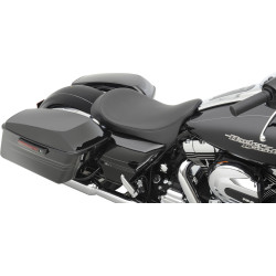 PartzBiz HD DS08010870 - Drag Specialties Low Profile Smooth Stitch Black Solo Seat Harley Touring 08-15 | 0801-0870 PartzBiz HD DS08010870 - Drag Specialties Low Profile Smooth Stitch Black Solo Seat Harley Touring 08-15 | 0801-0870