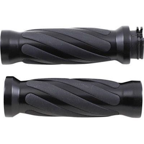 PartzBiz HD: 4417164-Drag Specialties ปลอกหุ้มยางสีดำพื้นผิว Chrome Ends Harley Cable Throttle | DS-243105 PartzBiz HD: 4417164-Drag Specialties ปลอกหุ้มยางสีดำพื้นผิว Chrome Ends Harley Cable Throttle | DS-243105
