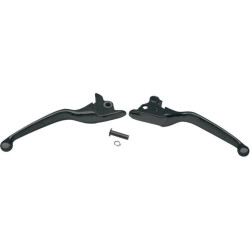 PartzBiz HD DS06101683 - Drag Specialties Matte Black Wide Blade Hand Levers Harley Softail 15-17 | 0610-1683 PartzBiz HD DS06101683 - Drag Specialties Matte Black Wide Blade Hand Levers Harley Softail 15-17 | 0610-1683