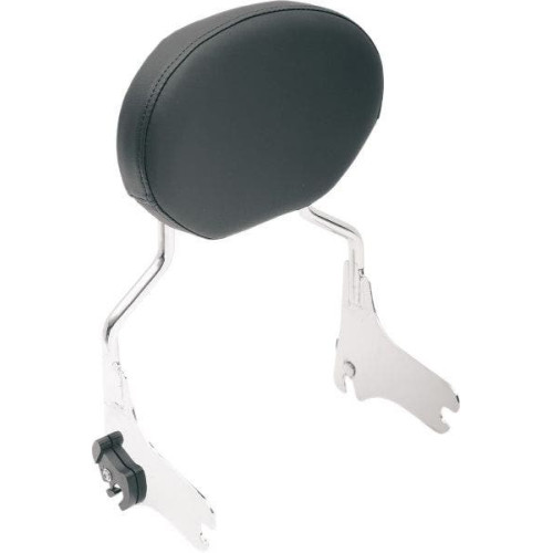 PartzBiz HD: 4417144-Drag Specialties Oval Backrest Pad Kit OE Fit Harley FLH/T Touring 99-20 PartzBiz HD: 4417144-Drag Specialties Oval Backrest Pad Kit OE Fit Harley FLH/T Touring 99-20