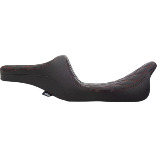 PartzBiz HD: 4417160-Drag Specialties Predator III 2-Up Seat Red Double Diamond Harley Touring 97-07 PartzBiz HD: 4417160-Drag Specialties Predator III 2-Up Seat Red Double Diamond Harley Touring 97-07