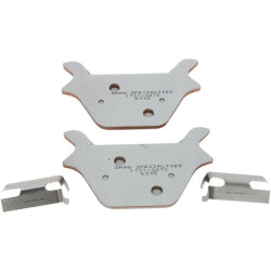 PartzBiz HD DS17212472 - Drag Specialties Premium Sintered Rear Brake Pads Harley Softail Dyna 87-99 | 1721-2472 PartzBiz HD DS17212472 - Drag Specialties Premium Sintered Rear Brake Pads Harley Softail Dyna 87-99 | 1721-2472