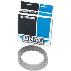 PartzBiz HD DS11310429 - Drag Specialties Replacement Steel Clutch Plate Kit 99-17 Harley Davidson Twin Cam Touring Softail Dyna FLHT FLHR FLHX FLTRX FLTRU FLSL FXFB FXBR FLSB FXST FXDWGFactory Upgrade V-Twin Big TwinFriction Plates 1131-0429 37913-98 PartzBiz HD DS11310429 - Drag Specialties Replacement Steel Clutch Plate Kit 99-17 Harley Davidson Twin Cam Touring Softail Dyna FLHT FLHR FLHX FLTRX FLTRU FLSL FXFB FXBR FLSB FXST FXDWGFactory Upgrade V-Twin Big TwinFriction Plates 1131-0429 37913-98