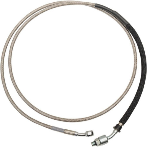PartzBiz HD: 4416954-Drag Stainless Braided Stock ความยาวสายคลัตช์ไฮดรอลิก CVO & 14-16 FLH | 0661-0001