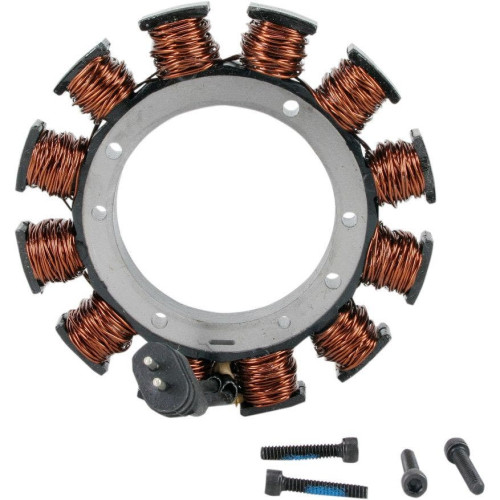 PartzBiz HD: 4416930-Drag Uncoated 15 Amp Alternator Stator Harley Shovelhead 70-75 Repl OEM 29965-70 | DS-195096 PartzBiz HD: 4416930-Drag Uncoated 15 Amp Alternator Stator Harley Shovelhead 70-75 Repl OEM 29965-70 | DS-195096