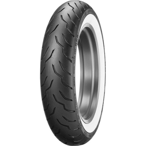 PartzBiz HD: 4416927-Dunlop American Elite 130/90B16 Wide White Wall Front Tire Harley Davidson | 33AE81