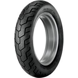 PartzBiz HD DS03060004 - Dunlop D404 Series Rear 130/90-16 Blackwall Motorcycle Tire - 32NK38
