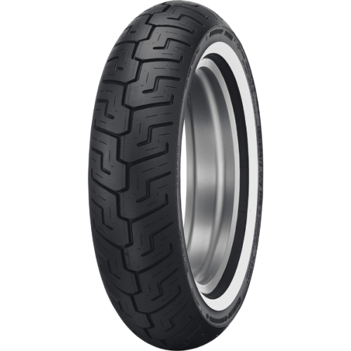 PartzBiz HD: 4416834-Dunlop Harley Davidson D401 Rear Tire 150/80B16 Bias 71H Medium White Wall