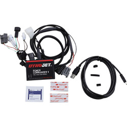 PartzBiz HD DS10203247 - DynoJet / Moose Power Commander V Performance Fuel Tuner 16-19 Yamaha YXZ1000R 4x4 atv utv ecu pcm air fuel ignition tune programmer Upgrade